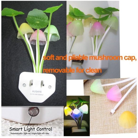 2 Pack Led Night Light w/Dusk to Dawn Sensor - Picture 2 of 7